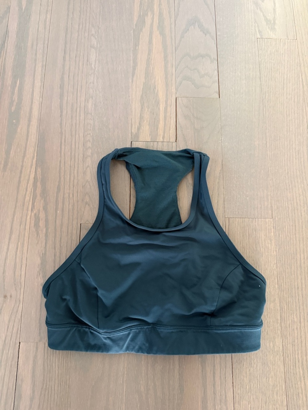 lululemon athletica dark teal Racerback Sports Bra